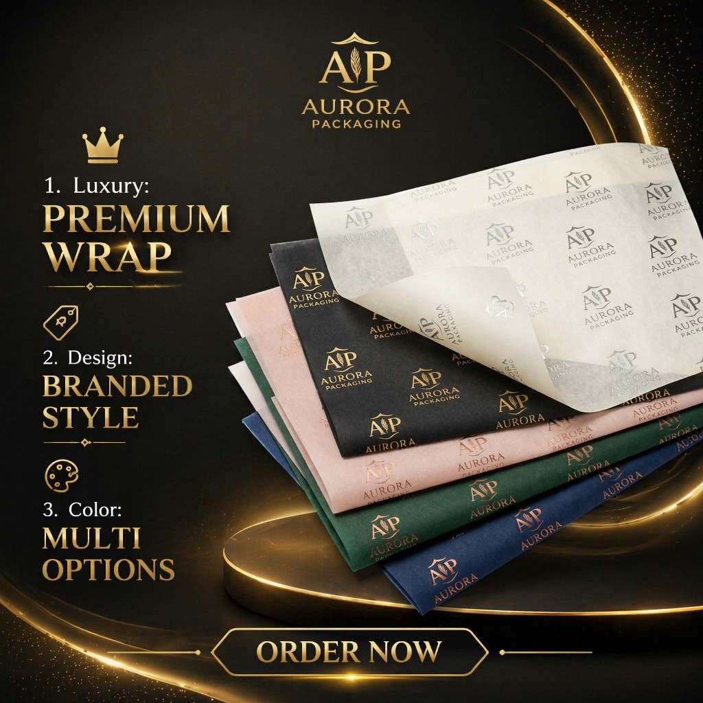 Custom Printed Luxury Tissue Paper Paper